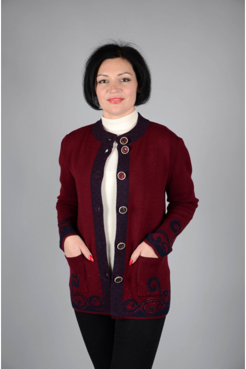 Кофта жіноча на ґудзиках AF952 Кофта жіноча на ґудзиках AF952