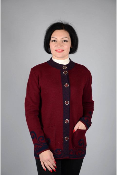 Кофта жіноча на ґудзиках AF952 Кофта жіноча на ґудзиках AF952