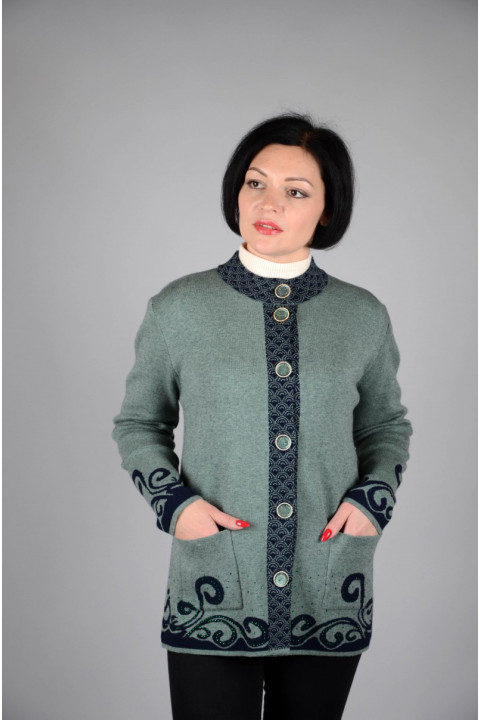 Кофта жіноча на ґудзиках AF952 Кофта жіноча на ґудзиках AF952