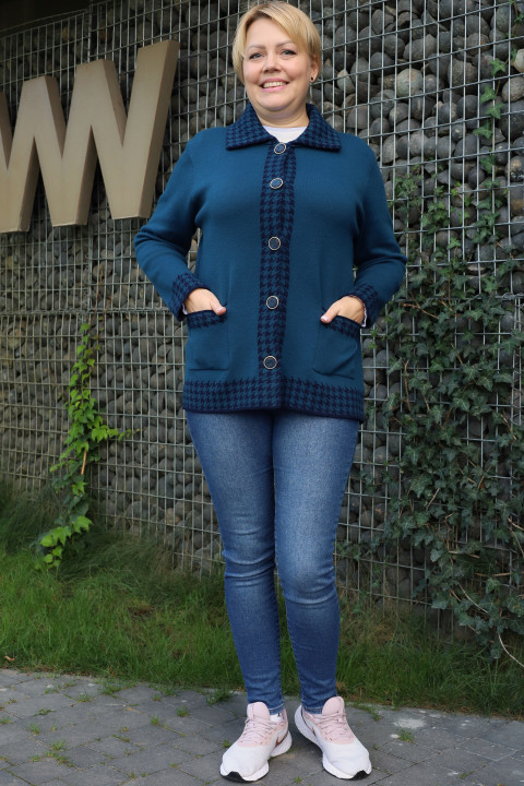 Кофта жіноча на ґудзиках KF582 Кофта жіноча на ґудзиках KF582