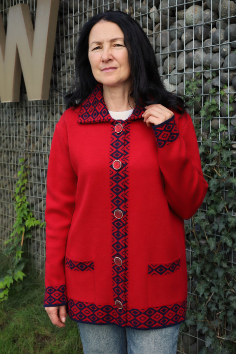 Кофта жіноча на ґудзиках KF582 Кофта жіноча на ґудзиках KF582