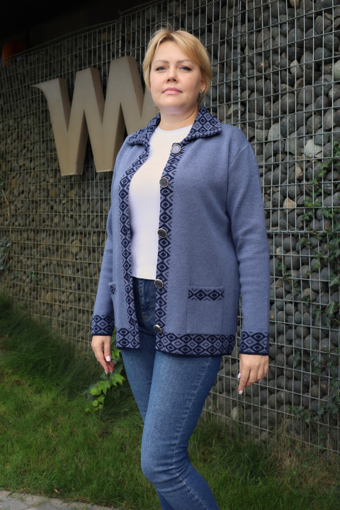 Кофта жіноча на ґудзиках KF582 Кофта жіноча на ґудзиках KF582